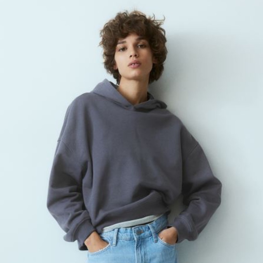 cropped hoodie